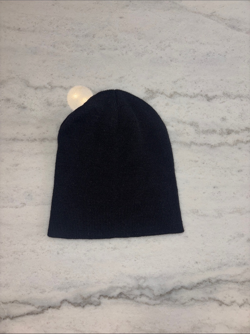 Old Navy Knit Beanie Hat Black